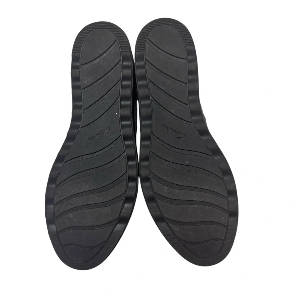 Clarks Blue Flats Minimalist Design